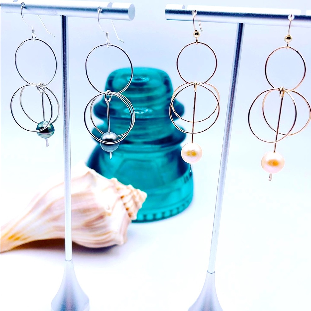 One of a kind Pearl Earrings